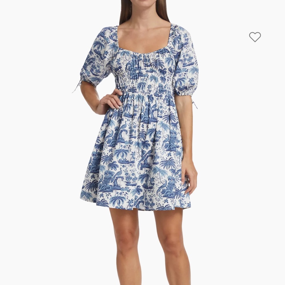 STAUD mini faye dress